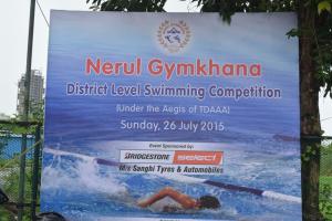 Nerul Gymkhana District Level Swimming Competition.1 2015