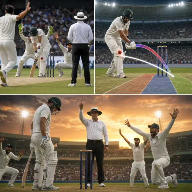 LBW stands for Leg Before Wicket