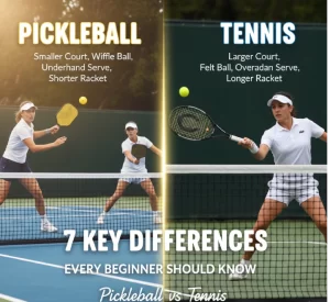 pickleball vs tennis
