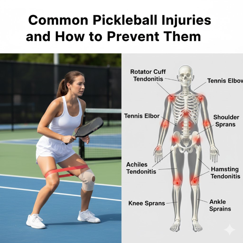 common pickleball injuries and how to prevent them