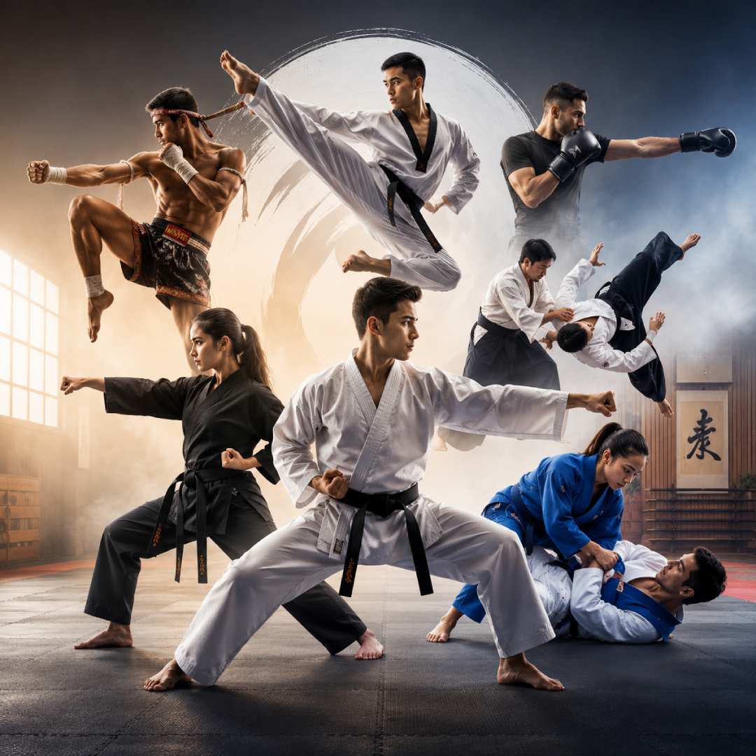 10 Popular Types of Martial Arts Explained Simply by Nerul Gymkhana