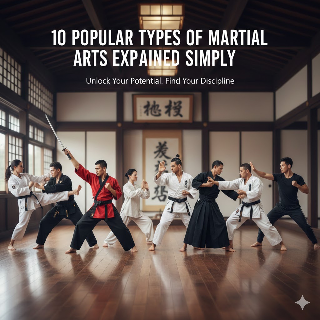 10 Popular Types of Martial Arts