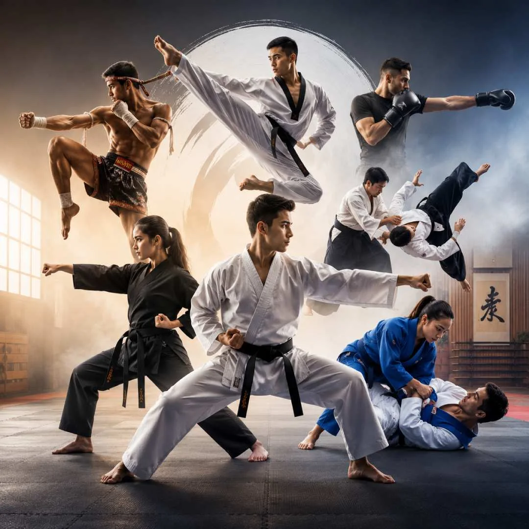 10 Popular Types of Martial Arts Explained Simply by Nerul Gymkhana